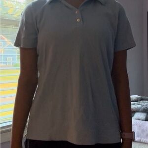 Kim Rogers collard shirt